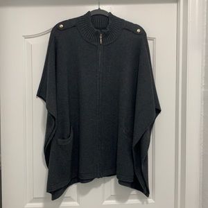 White House black market never been worn cape style top!